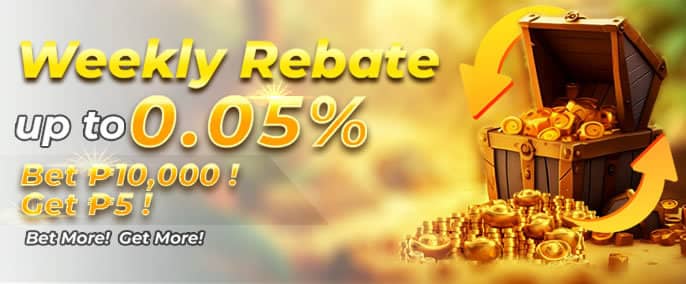 haha777 weekly rebate 0.05%