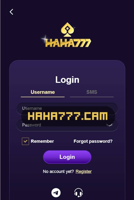 haha 777 login